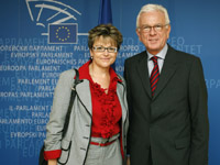 Inge Gräßle mit dem ehem. Präsidenten des Europäischen Parlaments Prof. Dr. Hans-Gert Pöttering MdEP