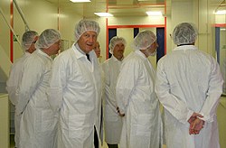 Norbert Barthle zu Besuch bei der Firma Holopack in Abtsgmünd