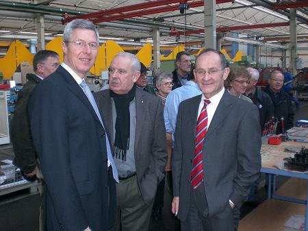 Dr. Stefan Scheffold zu Gast bei Firma Kessler & Co